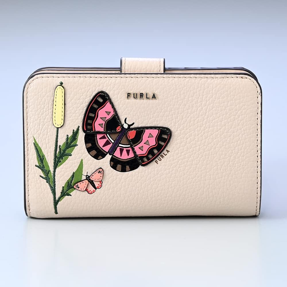 Amazon | [フルラ] 二つ折り財布 レディース バビロン
